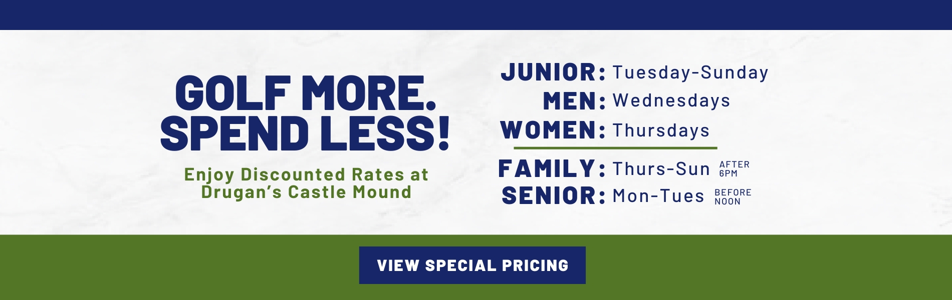 Enjoy Discounted Rates at Drugan's!
